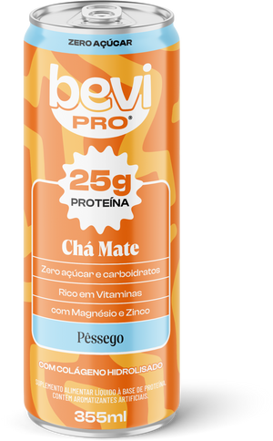 Pack 6 Chá Mate Pêssego