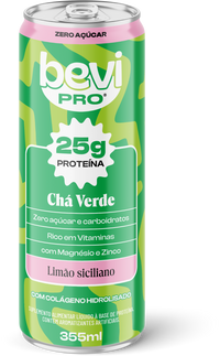 355ml BEVIPRO 25g Prot Chá Verde e Limão Siciliano
