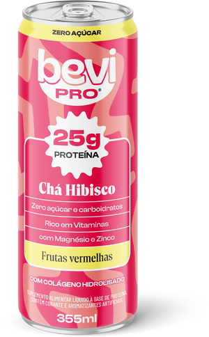 Pack 6 Chá Hibisco Frutas Vermelhas